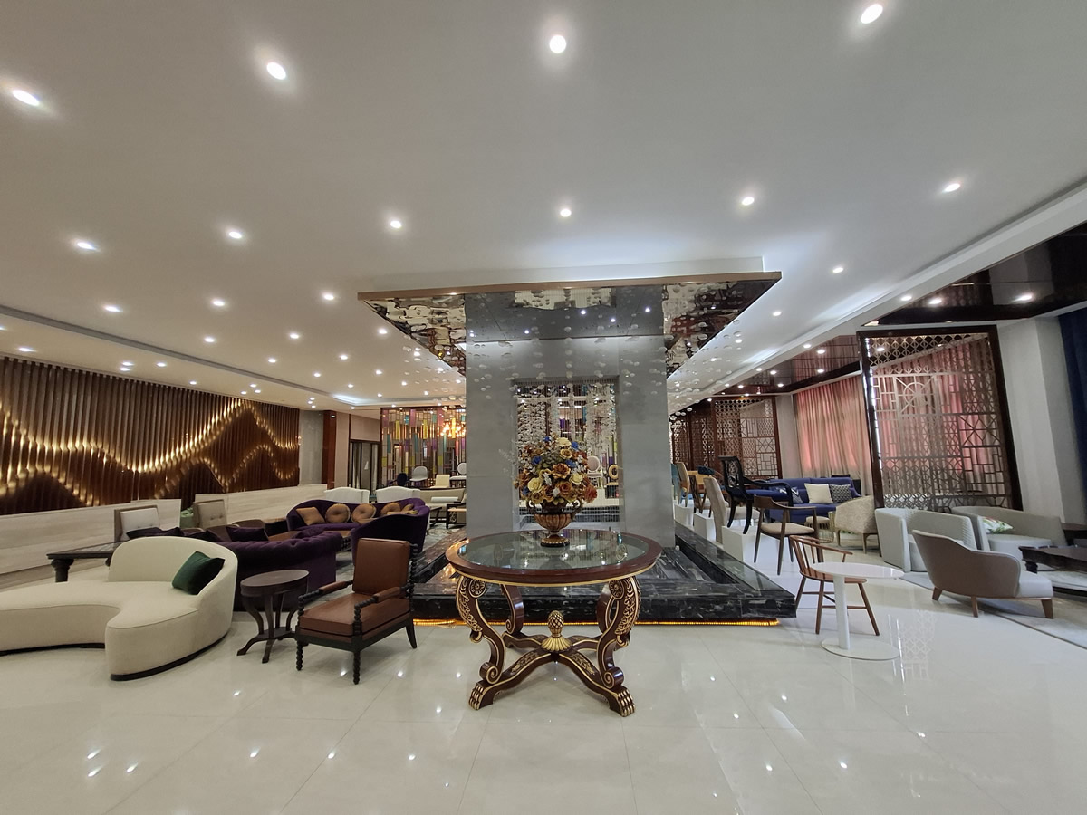Furniture showroom at HOCC's associated production facility
