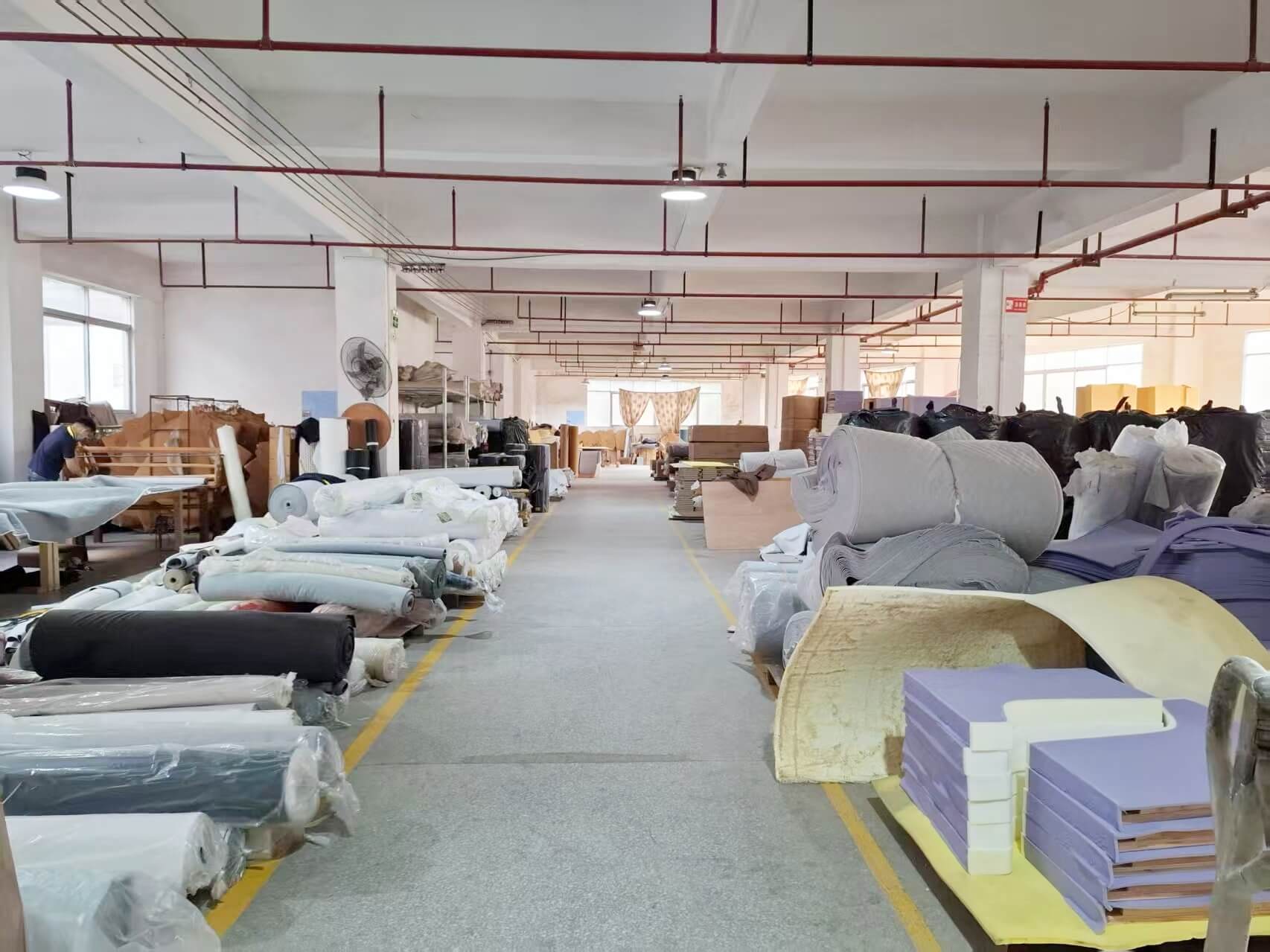 Furniture production at HOCC's associated manufacturing facility