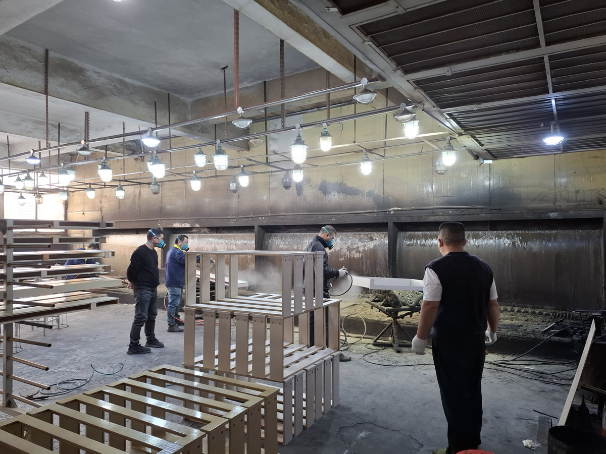 Furniture production at HOCC's associated manufacturing facility