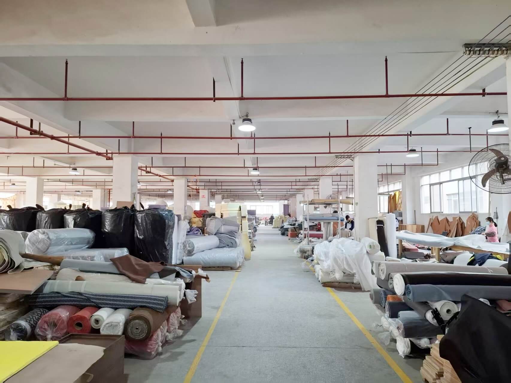 Furniture production at HOCC's associated manufacturing facility